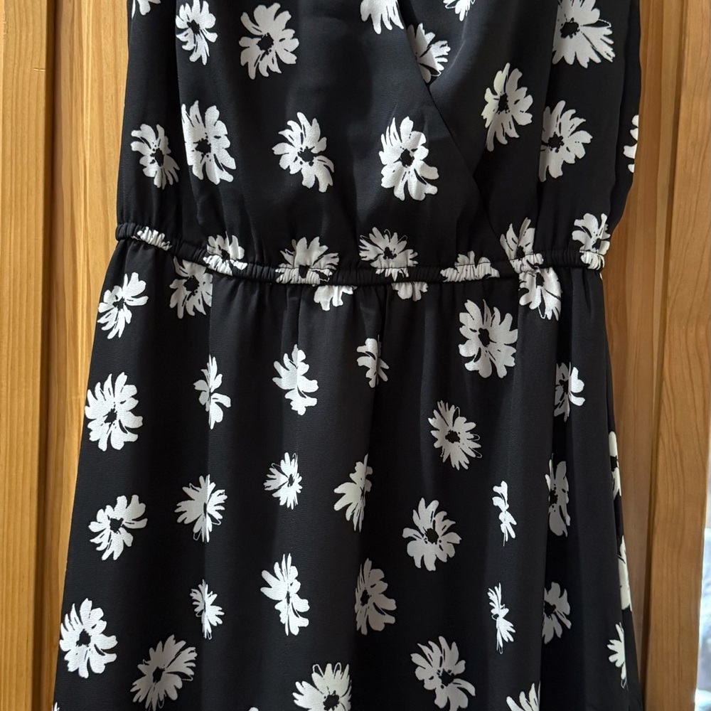 Maurices Black and White Patterned Dress